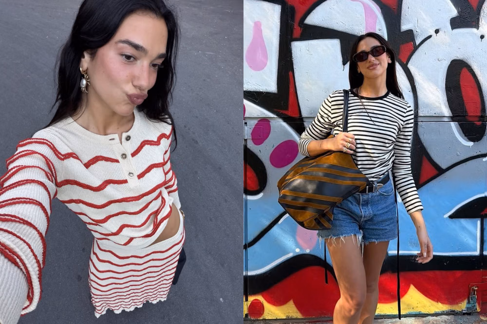 Gaya Denim Kasual ala Dua Lipa untuk Outfit Sehari-hari