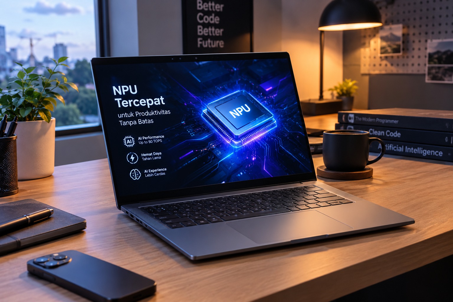Laptop dengan NPU Tercepat dan Dampaknya pada Produktivitas Harian