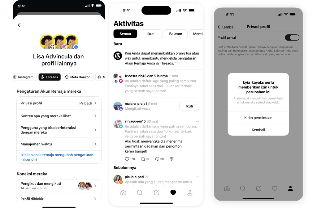 Pengawasan Orang Tua Threads: Mengatur Screen Time dan Privasi Remaja