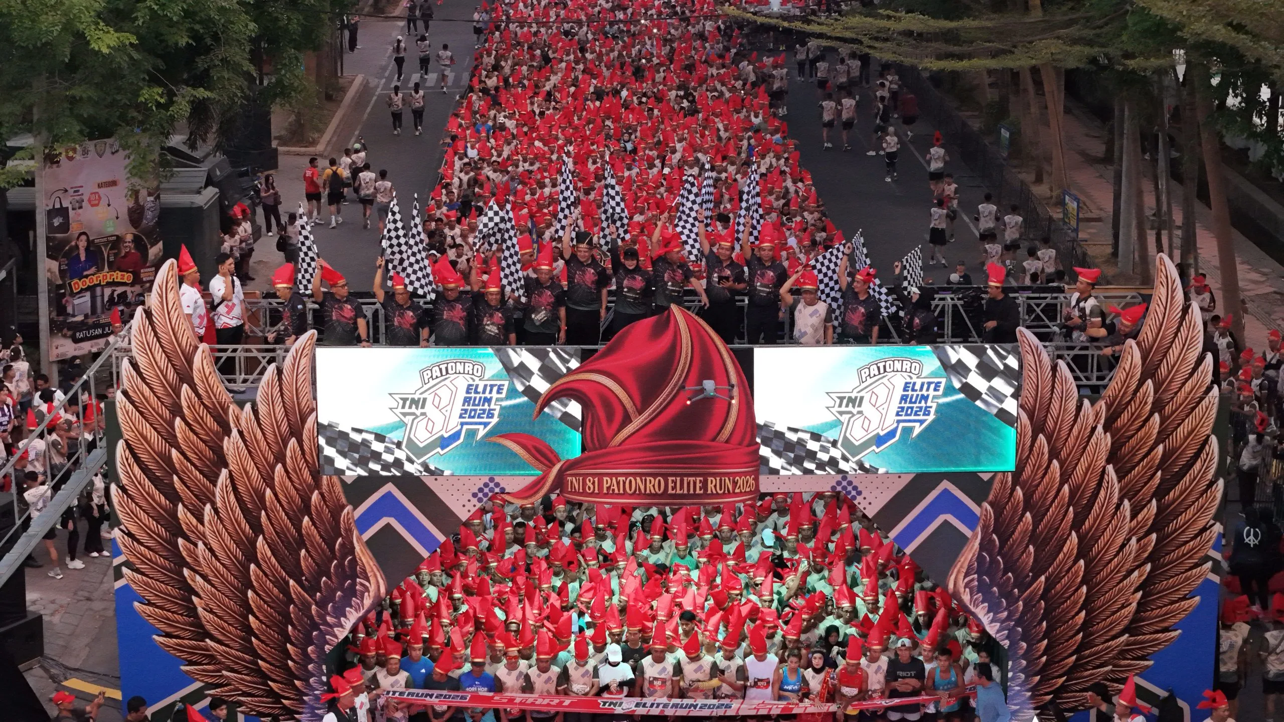Patonro Elite Run: Lautan Pelari yang Menghidupkan Budaya Bugis-Makassar