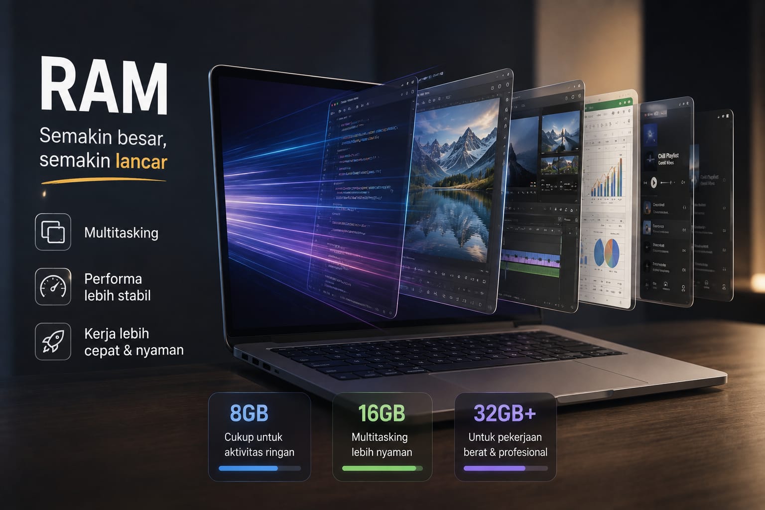RAM 8GB Masih Cukup atau Harus Upgrade ke 16GB?