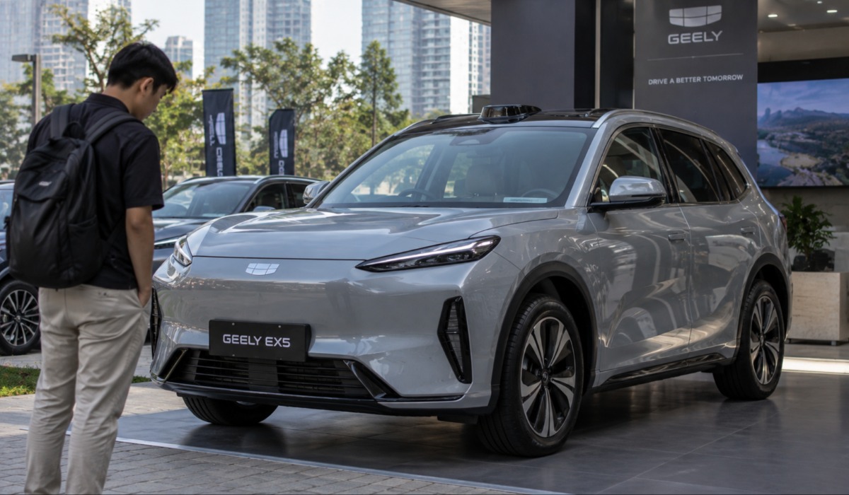 Geely EX5 Facelift 329 HP: Ambisi Baru di Segmen SUV Listrik