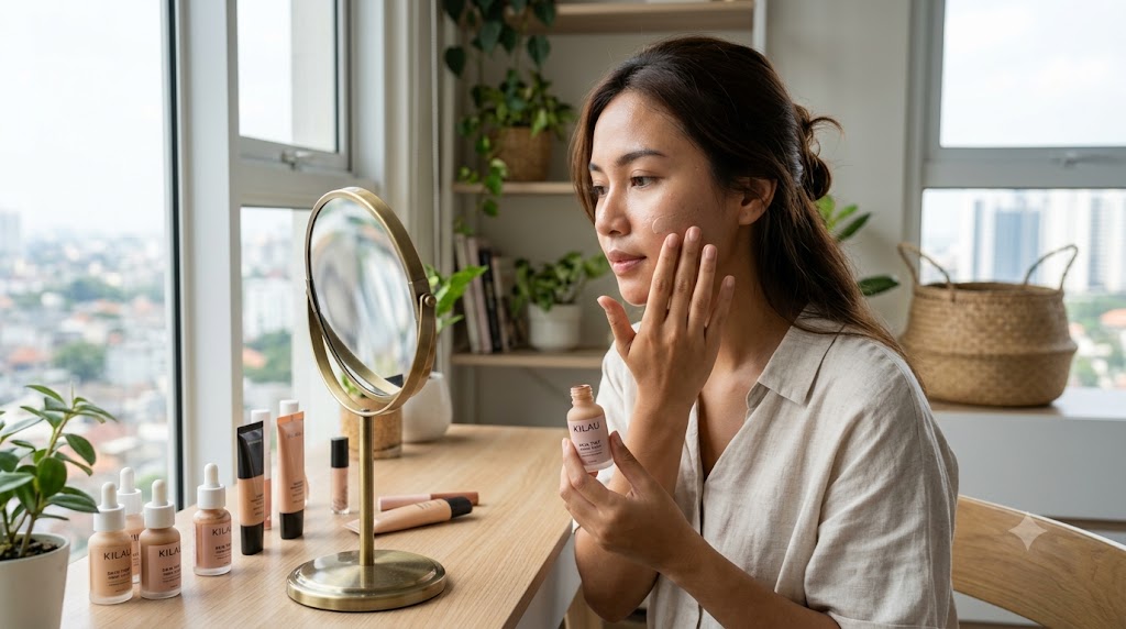 Dari Foundation Berat ke Skin Tint: Era Baru Complexion Sat-Set