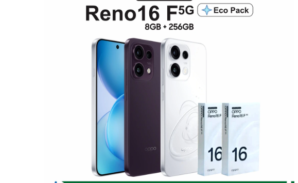 OPPO Reno16 F: IP69K, Crystal Guard, dan AMOLED 120Hz di Kelas Rp7,8 Juta