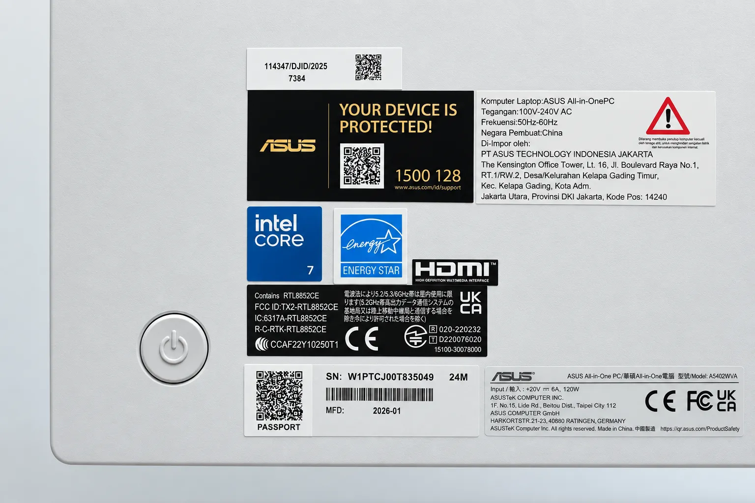 PC All-in-One untuk Meja Kerja Minimalis tanpa Kabel Berantakan