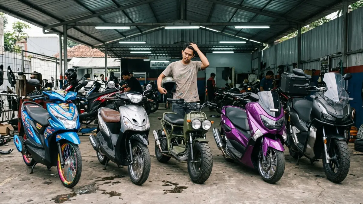 Modifikasi Motor Harian: Utamakan Keamanan, Bukan Sekadar Gaya