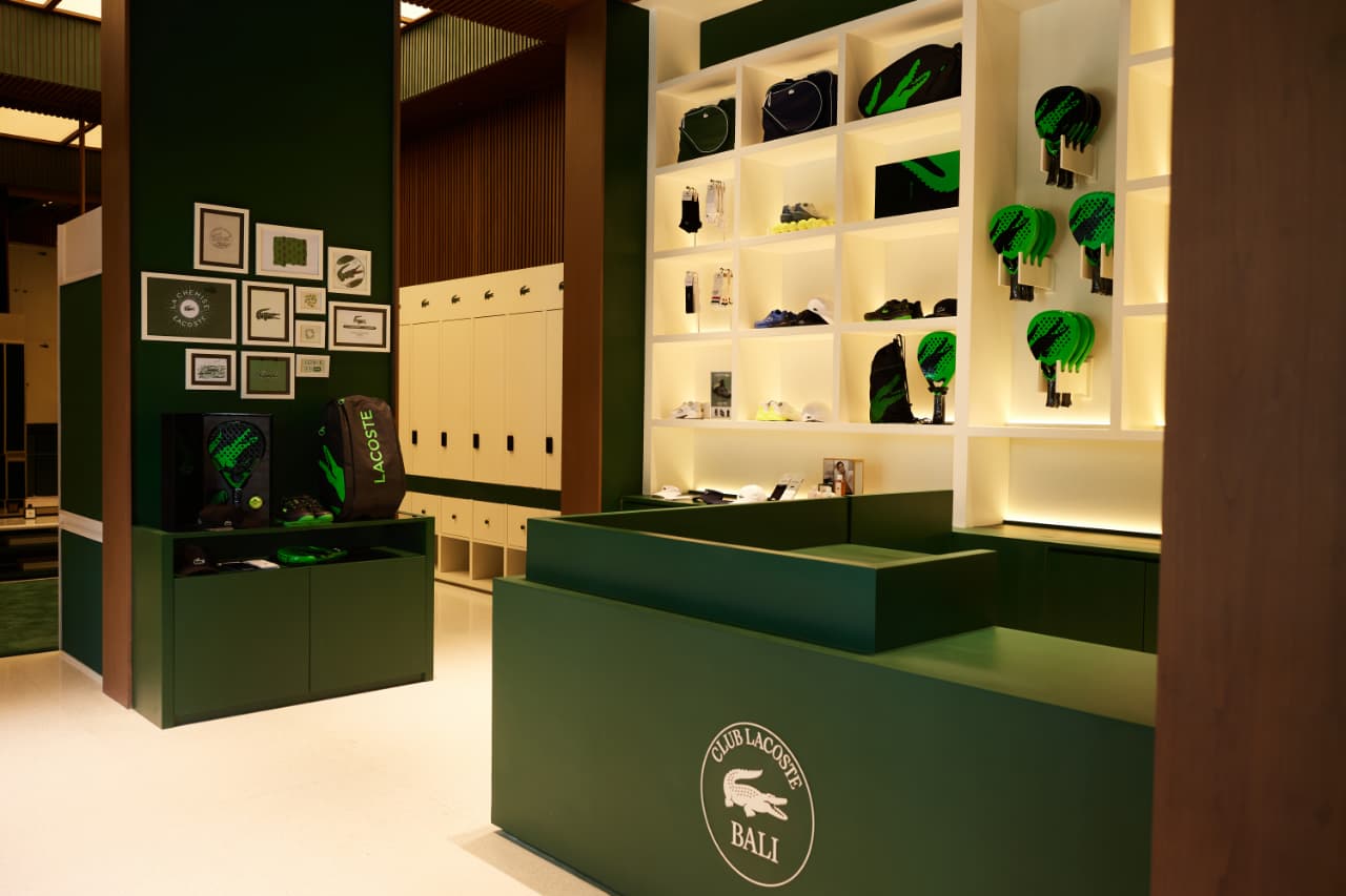 Club Lacoste Bali: Padel, Butik, dan Art de Vivre Prancis