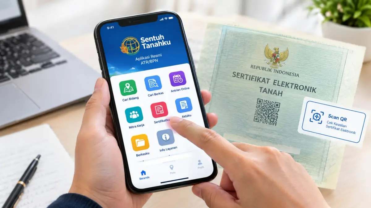 Panduan Lengkap Verifikasi Sertifikat Tanah Digital Lewat Aplikasi Sentuh Tanahku