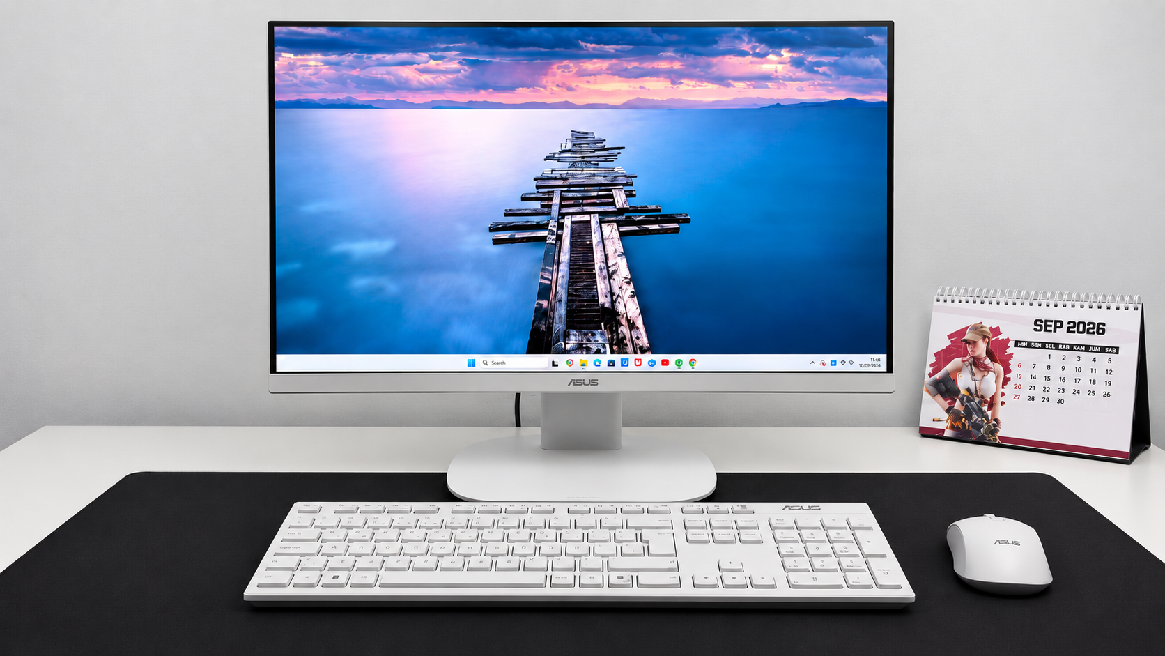 ASUS V440VAK AiO: Desktop All‑in‑One untuk Meja Kerja Minimalis