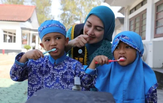 Mengajarkan PHBS ke Anak PAUD Melalui Program Komunitas