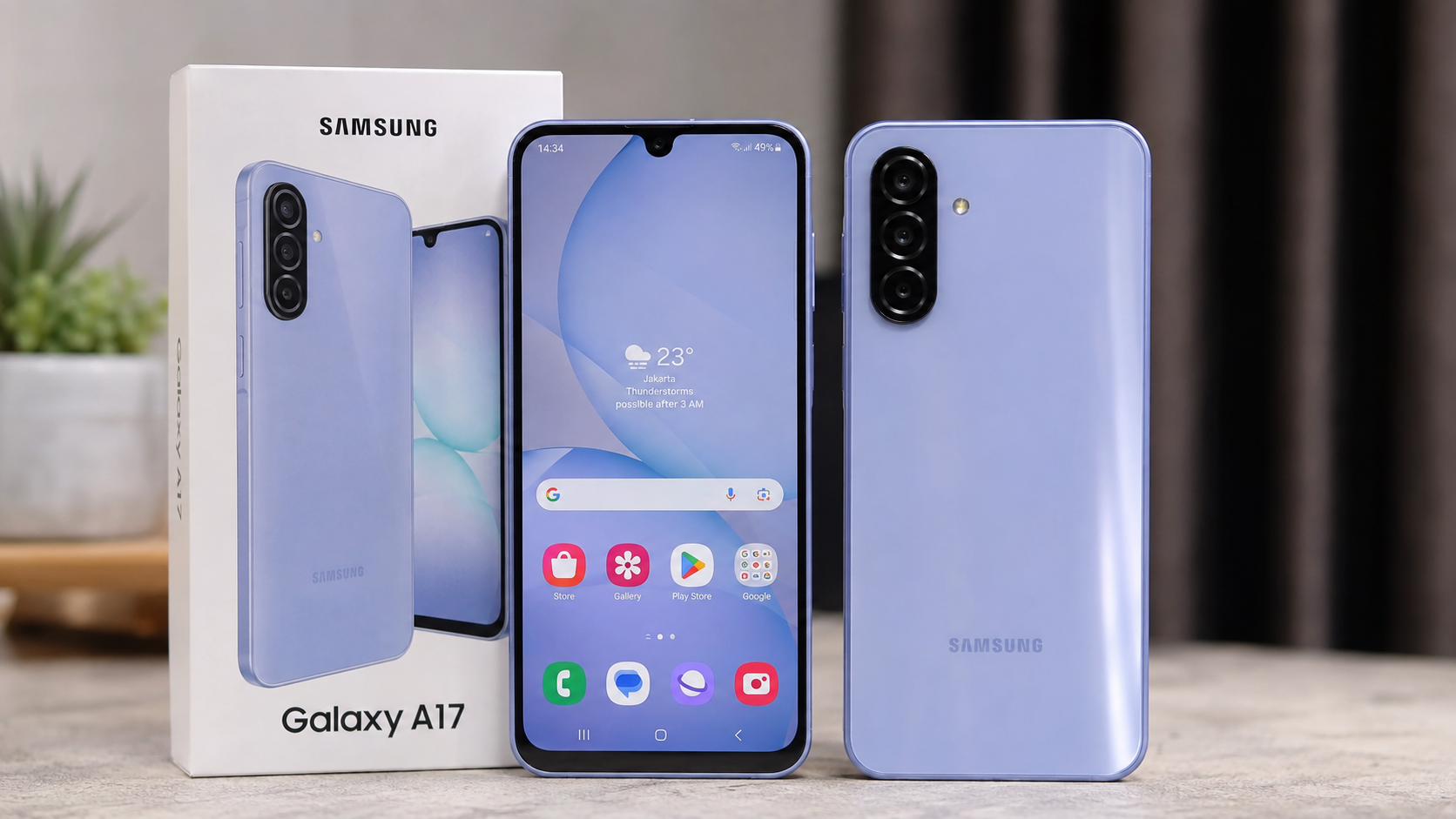 Samsung Galaxy A17: Kamera OIS 50MP dan AMOLED di Harga Rp3 Jutaan