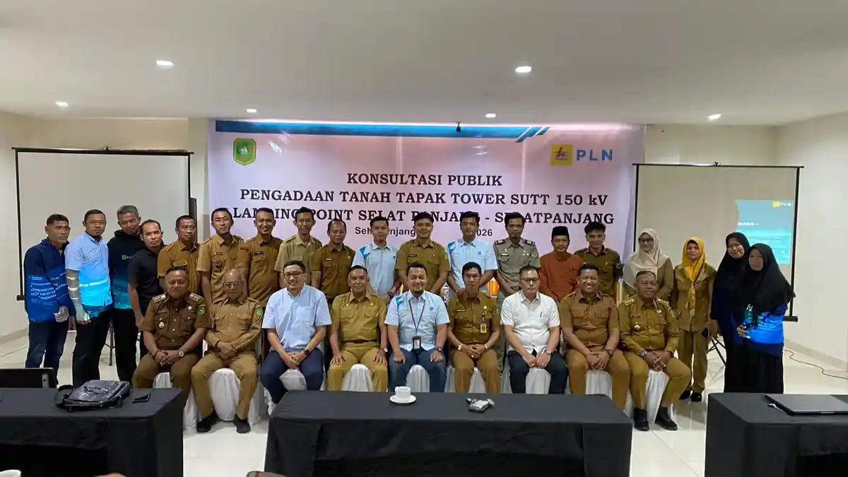 PLN Percepat Jaringan SUTT 150 kV di Sumatra