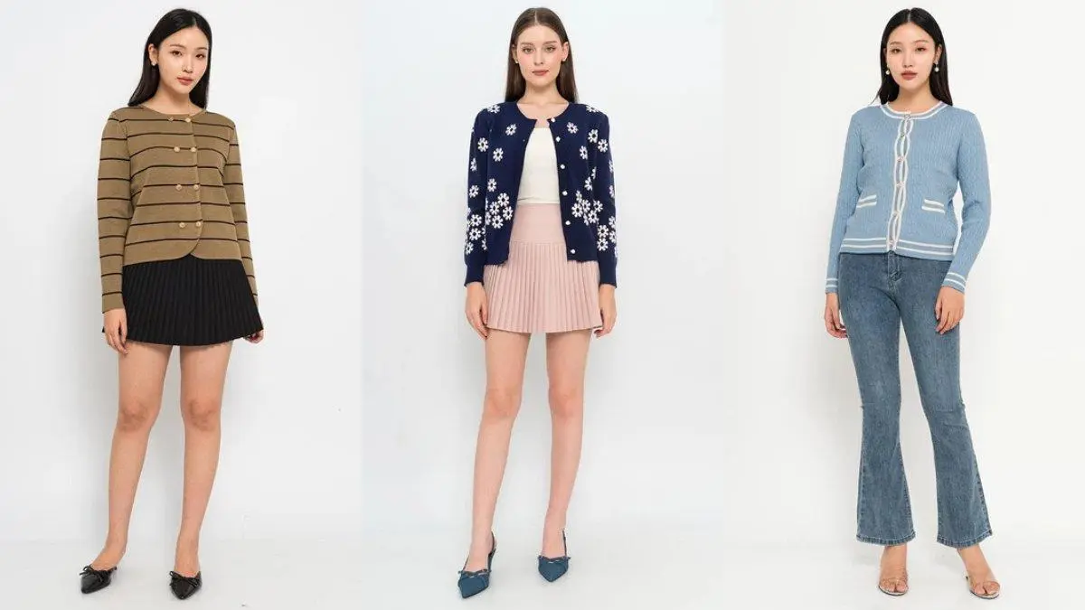 5 Cardigan Terjangkau untuk Gaya Stylish Sehari-hari