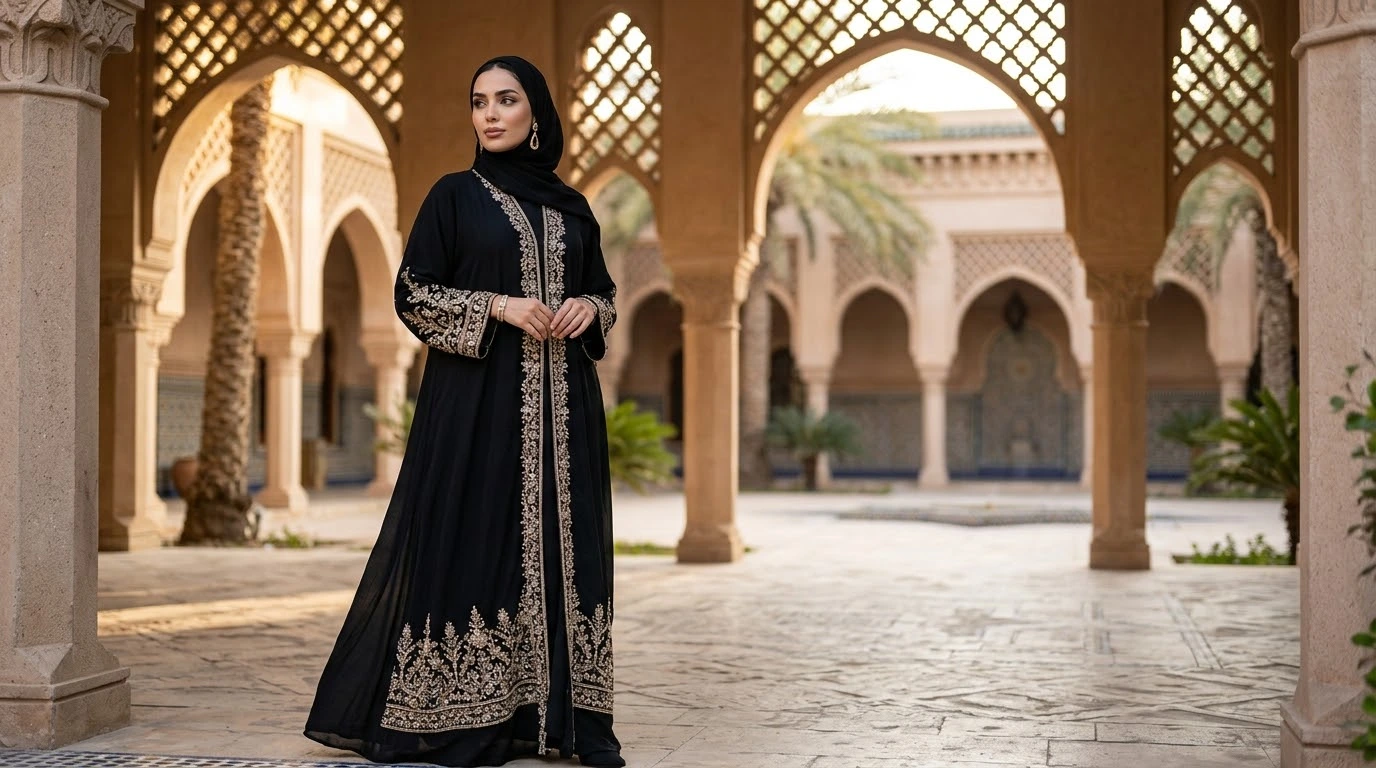 Tetap Sejuk dan Elegan: Mix and Match Abaya untuk Cuaca Panas
