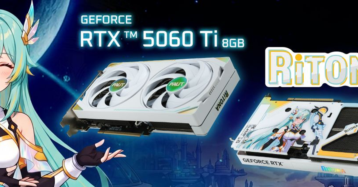 PALIT RTX 5060 Ti RiTONA OC: GPU Edisi Anime Kompak