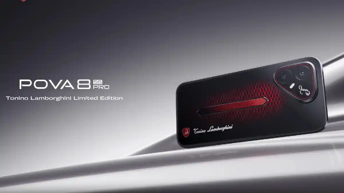 Tecno Pova 8 Pro 5G Tonino Lamborghini: Ponsel Gaming Mewah Bernuansa Italia