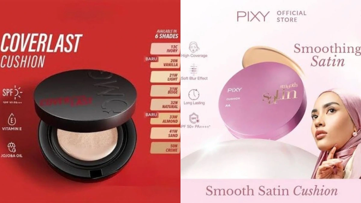 7 Cushion Foundation Terbaik untuk Glowing Tahan Seharian