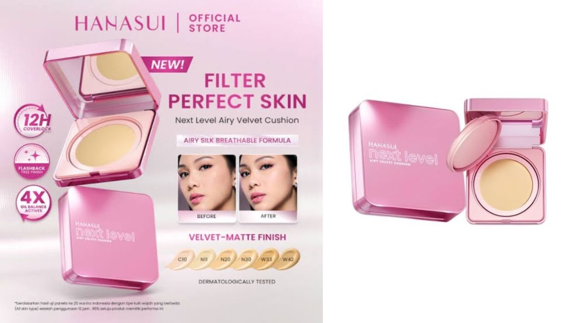 7 Cushion Foundation Terbaik untuk Glowing Tahan Seharian