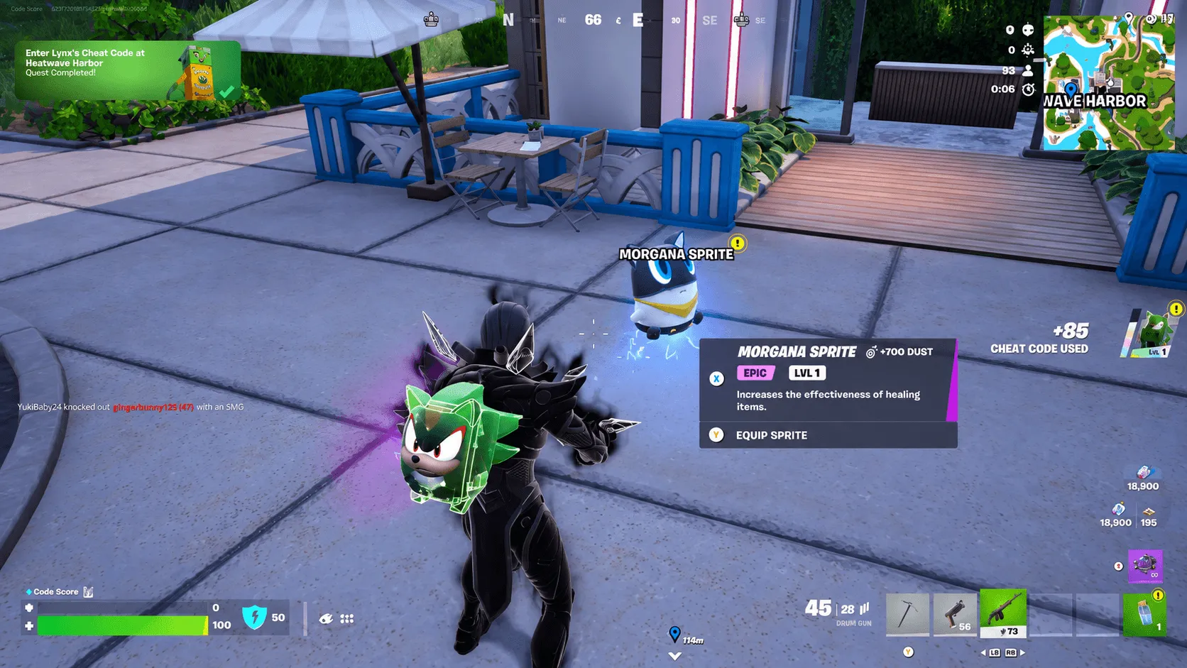 Panduan Lengkap Mengumpulkan Semua Sprite di Fortnite