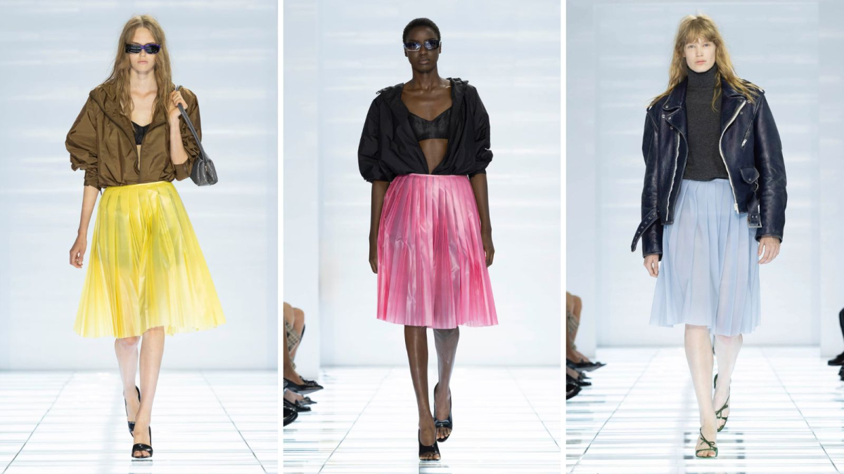 Prada Mengangkat Rok Menjadi Bintang Utama di Milan Fashion Week