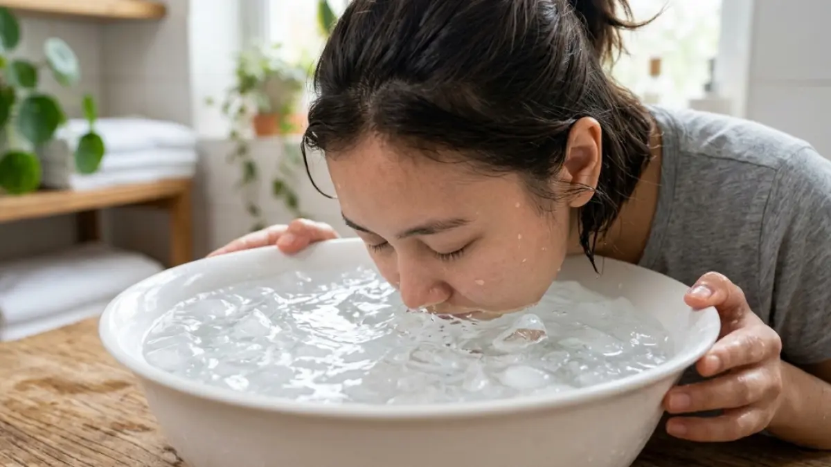 Air Dingin untuk Wajah: Mitos Pori Kecil vs Fakta Medis