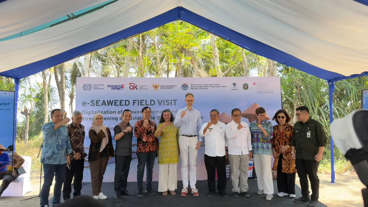Platform Digital e-Seaweed Buka Akses Pembiayaan Petani Rumput Laut