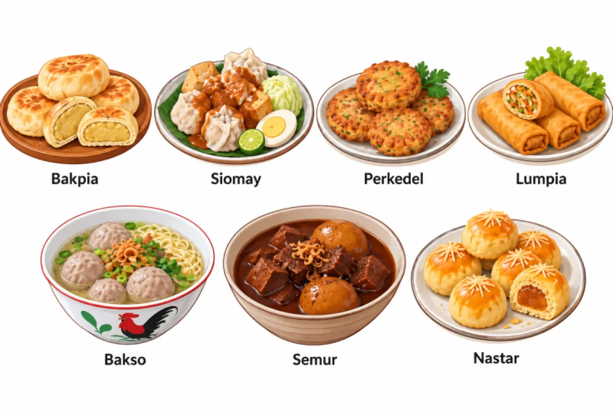 Makanan Unik dan Sejarah Panjang di Balik Nama-Namanya