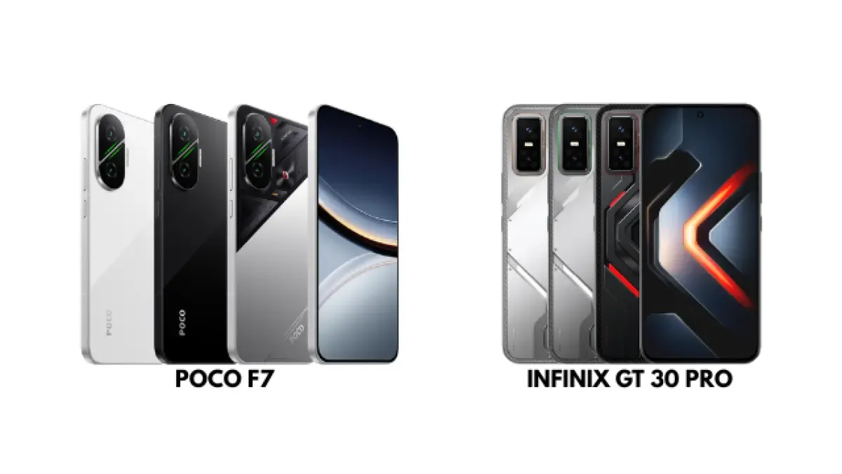 POCO F7 vs Infinix GT 30 Pro: Duel HP Gaming Kencang