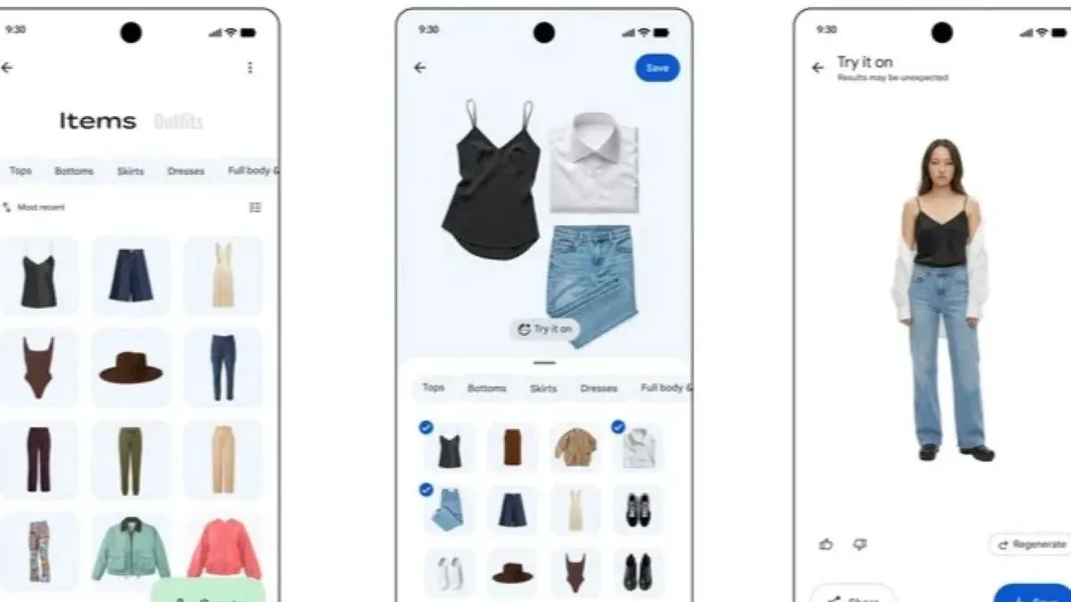 Lemari Virtual Google Photos: Panduan Mix and Match Outfit dengan AI