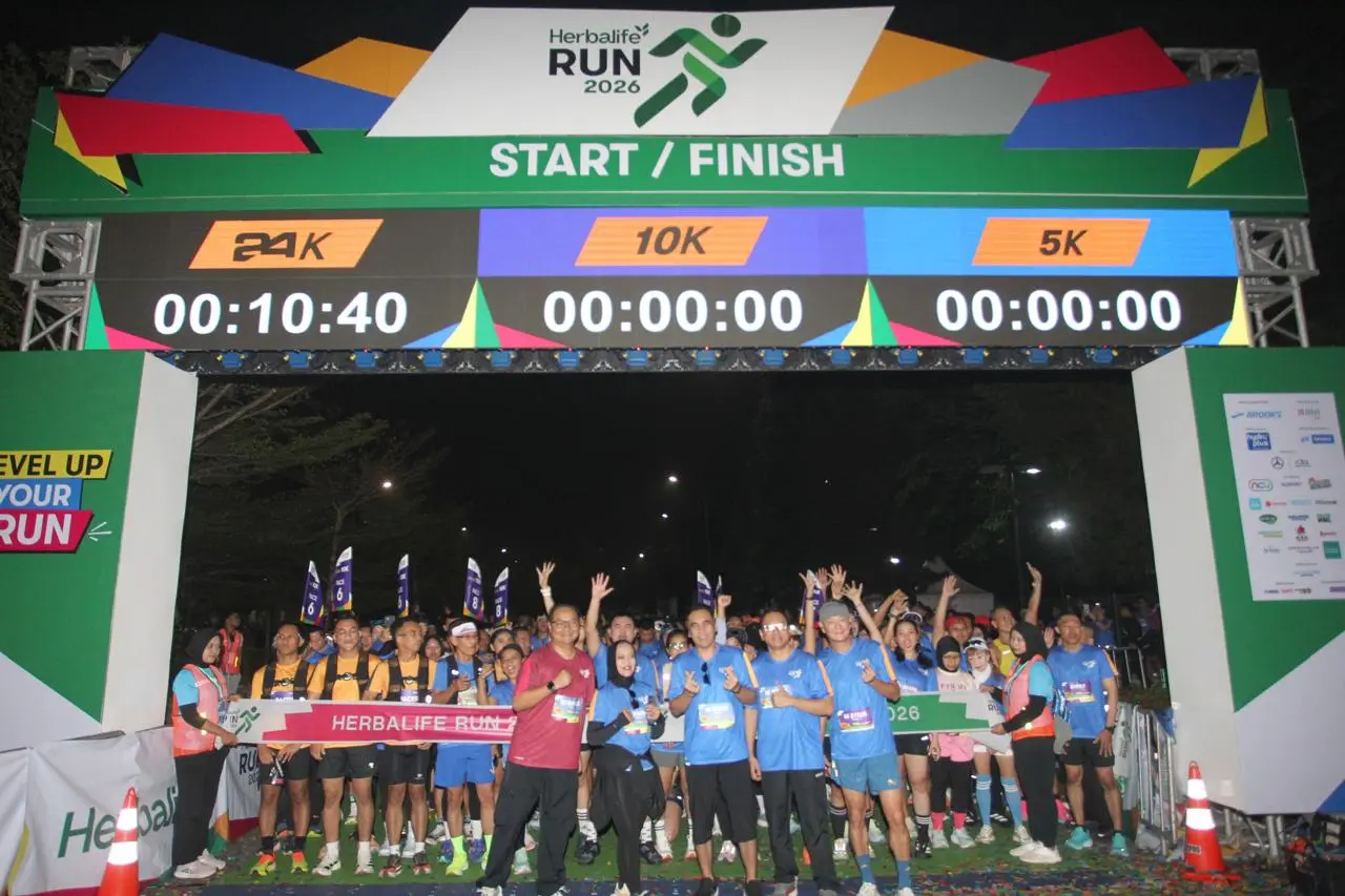 Herbalife Run Capai 6.000 Peserta, Lari Jadi Gerakan Komunitas Sehat