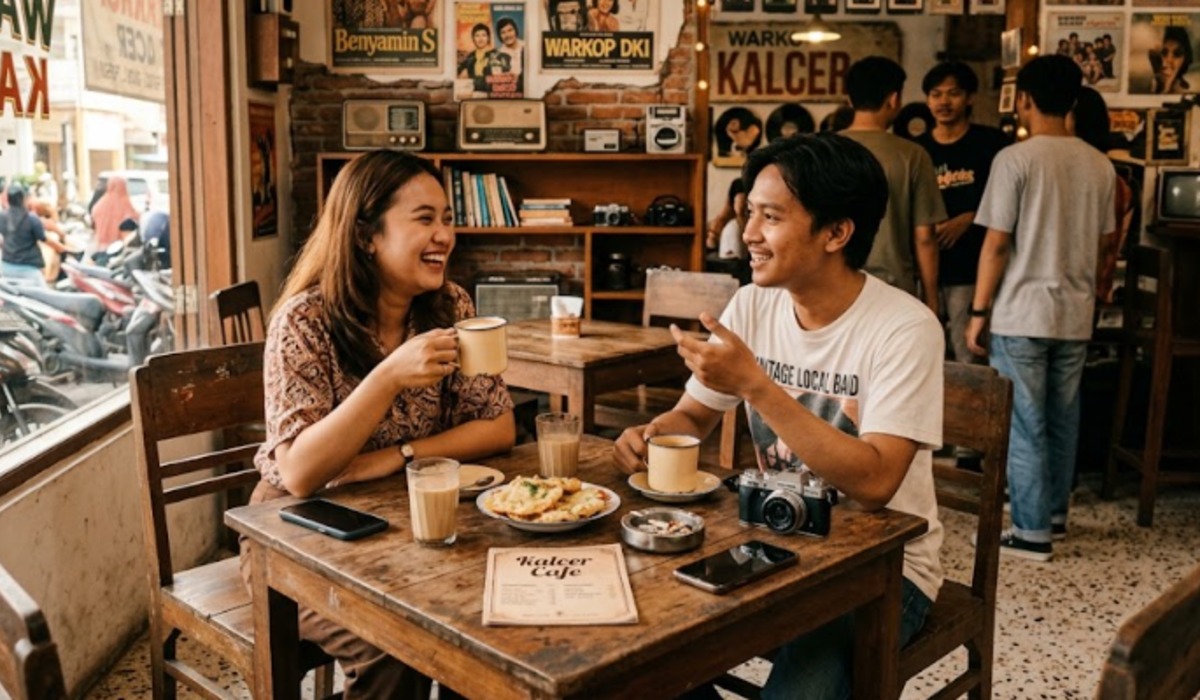 Retro Aesthetic Kuasai Desain Kafe Baru yang Instagramable