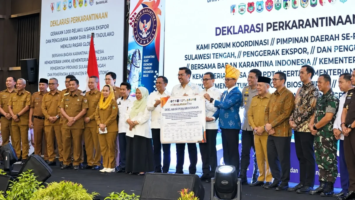 Gerakan 1.000 Eksportir: Jalan Cepat UMKM Sulteng ke Pasar Global