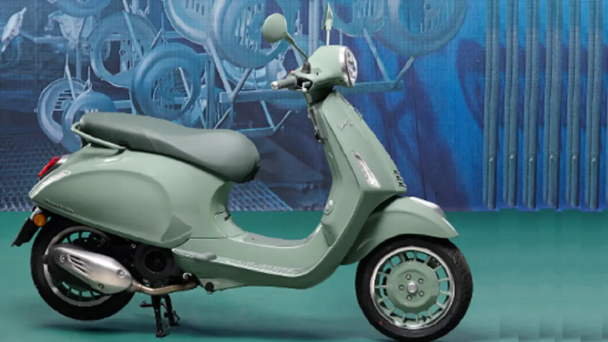 Vespa Primavera 80th: Edisi Terbatas Hijau Pastel untuk Kolektor