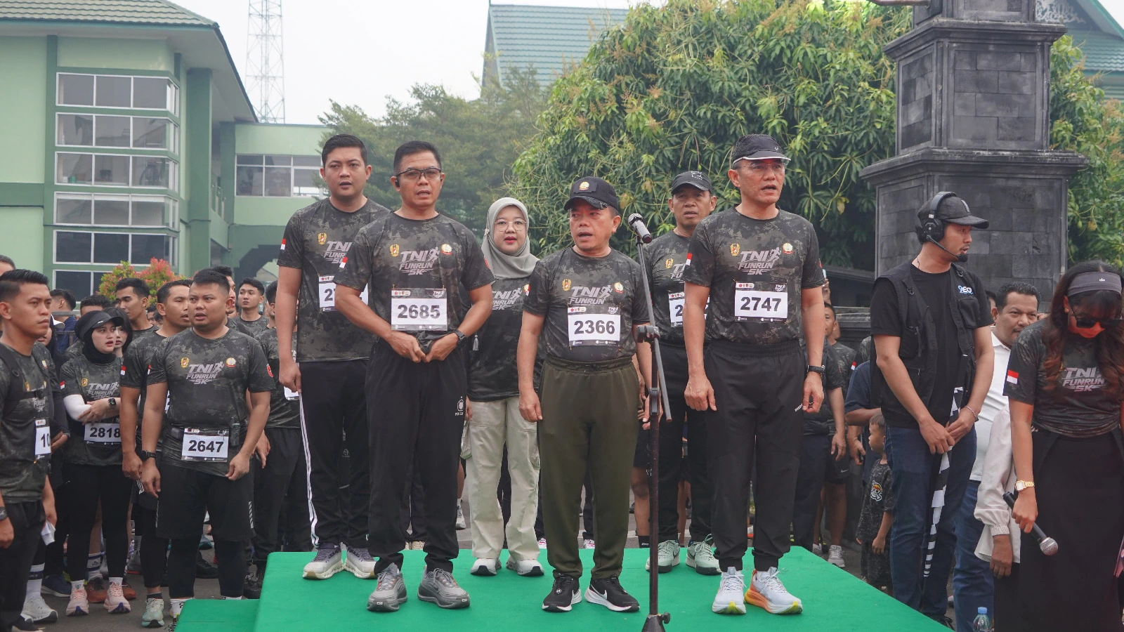 81 Ribu Pelari Pecahkan Rekor dalam Fun Run Militer Terbesar