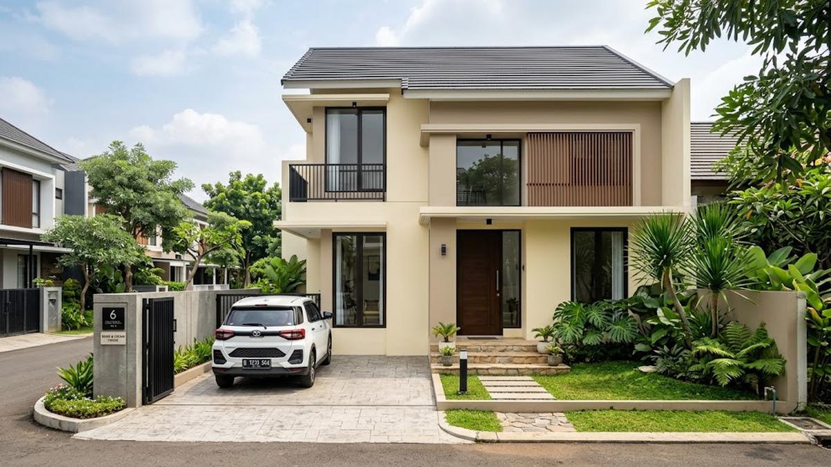 8 Warna Cat Exterior Rumah Minimalis yang Tahan di Iklim Tropis