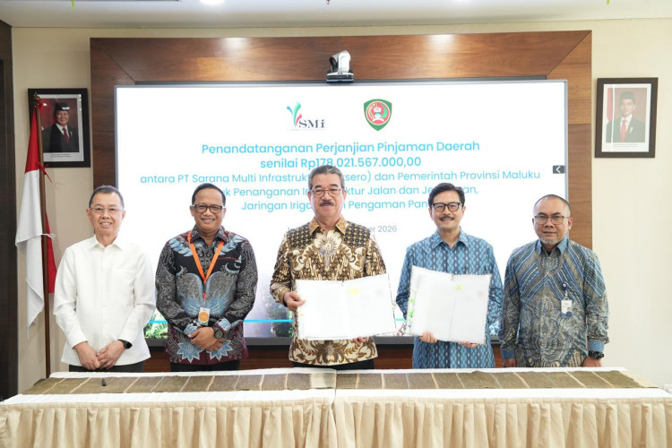 PT SMI Alokasikan Rp178 Miliar, Maluku Menguji Model Pembiayaan Infrastruktur Daerah