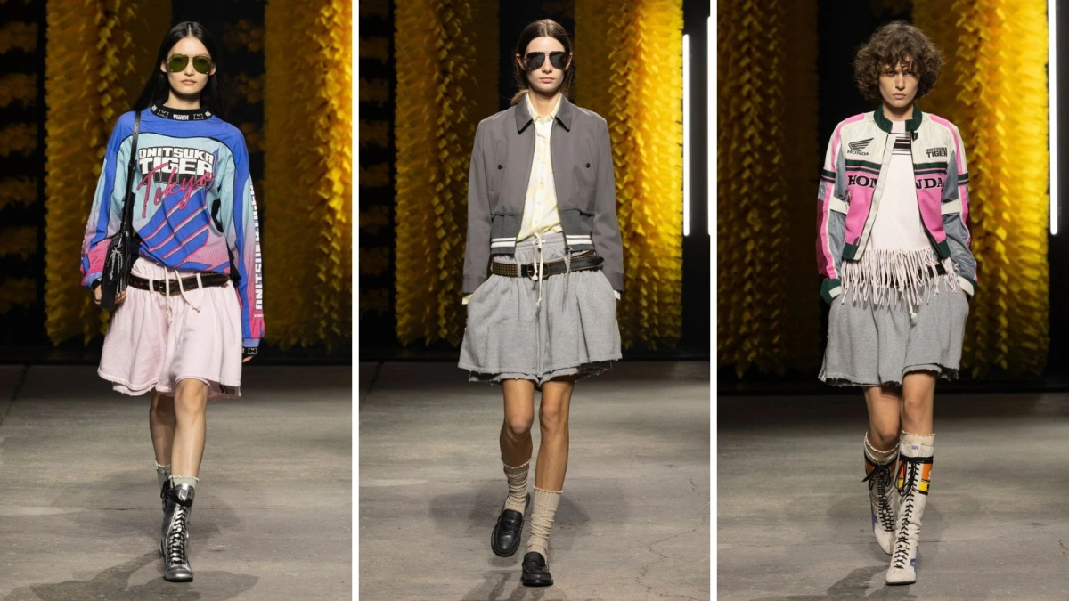 Onitsuka Tiger di Milan Fashion Week: Preppy, Prairie, dan Aura Selebriti