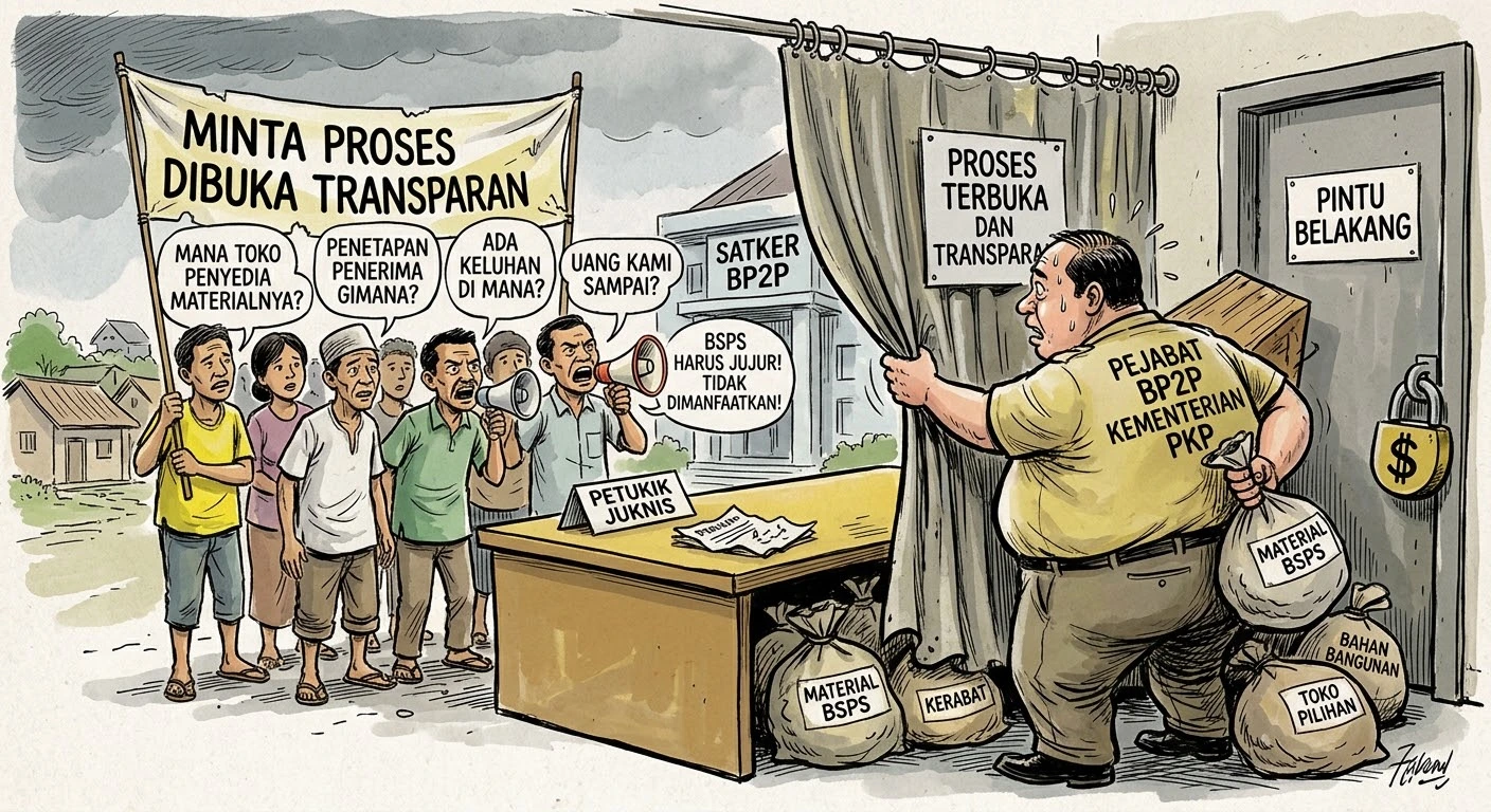 Program BSPS Hadapi Hambatan Distribusi dan Krisis Kepercayaan