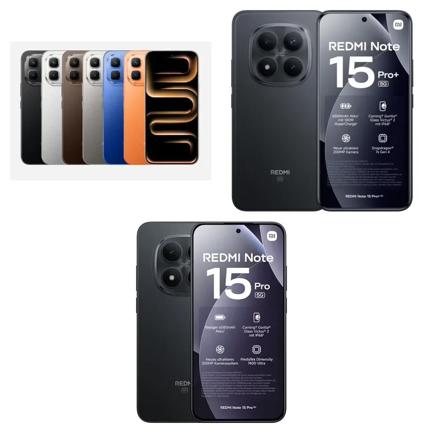 Redmi Note 15 Pro 5G vs Infinix Note 60 Pro vs POCO X8 Pro