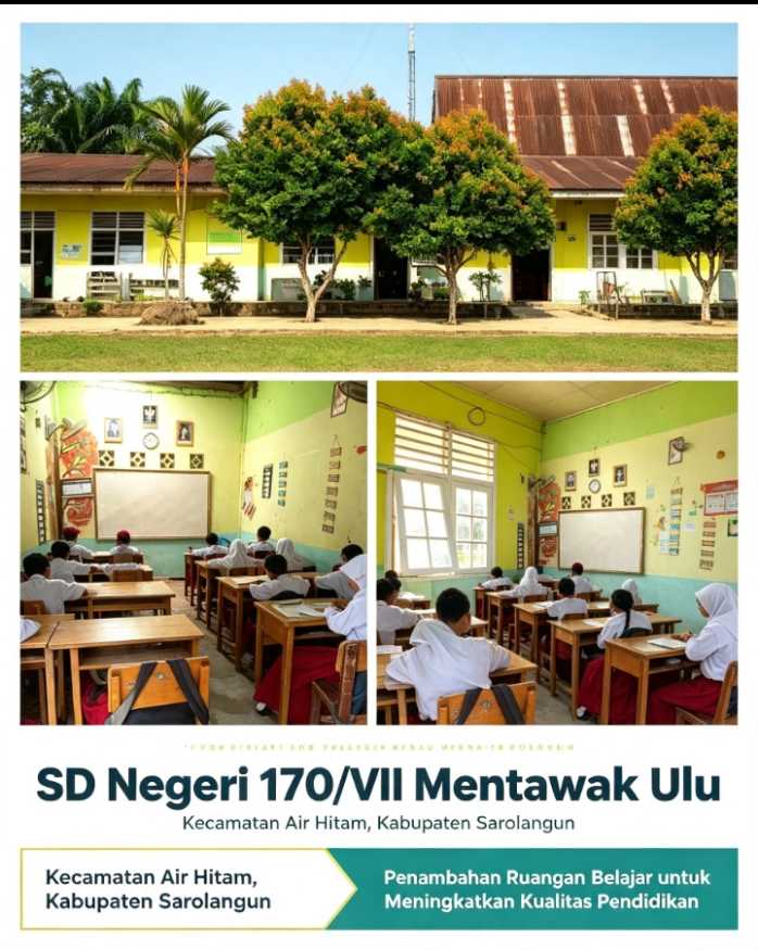 Kelas Tanpa Atap: Ketika Sekolah Runtuh, Janji Pembangunan Ikut Ambruk