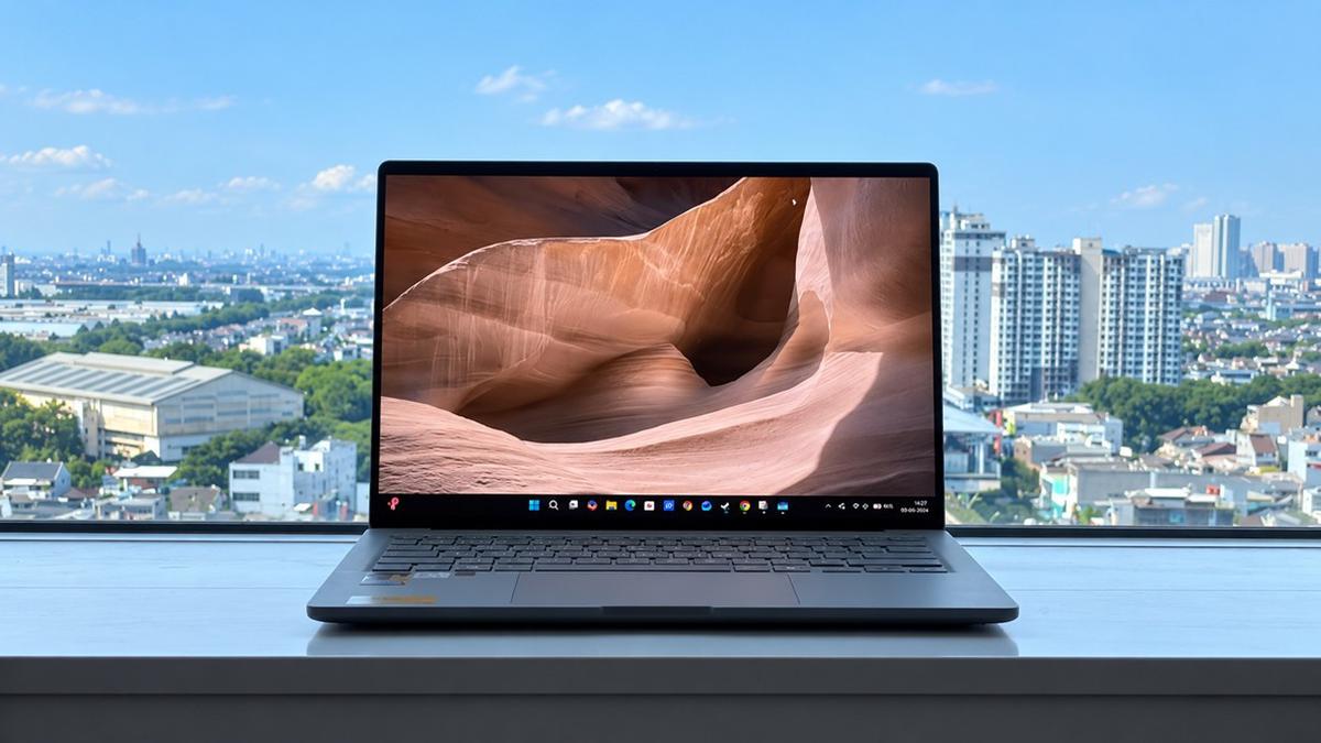 ASUS Zenbook A14 OLED: Ultraringan, Bertenaga, tapi Penuh Kompromi ARM
