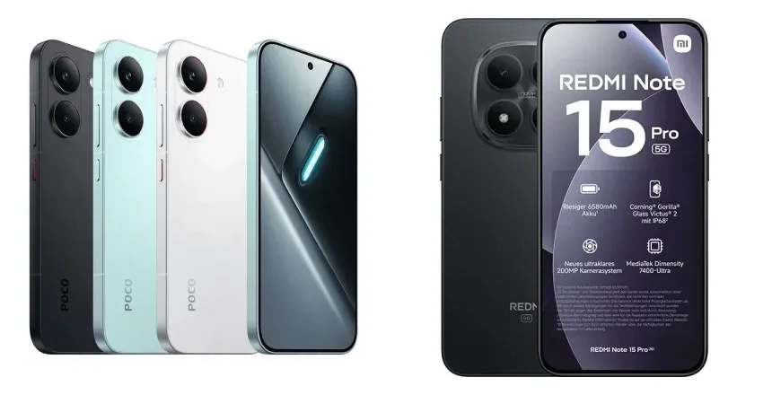 Redmi Note 15 Pro 5G vs Infinix Note 60 Pro vs POCO X8 Pro
