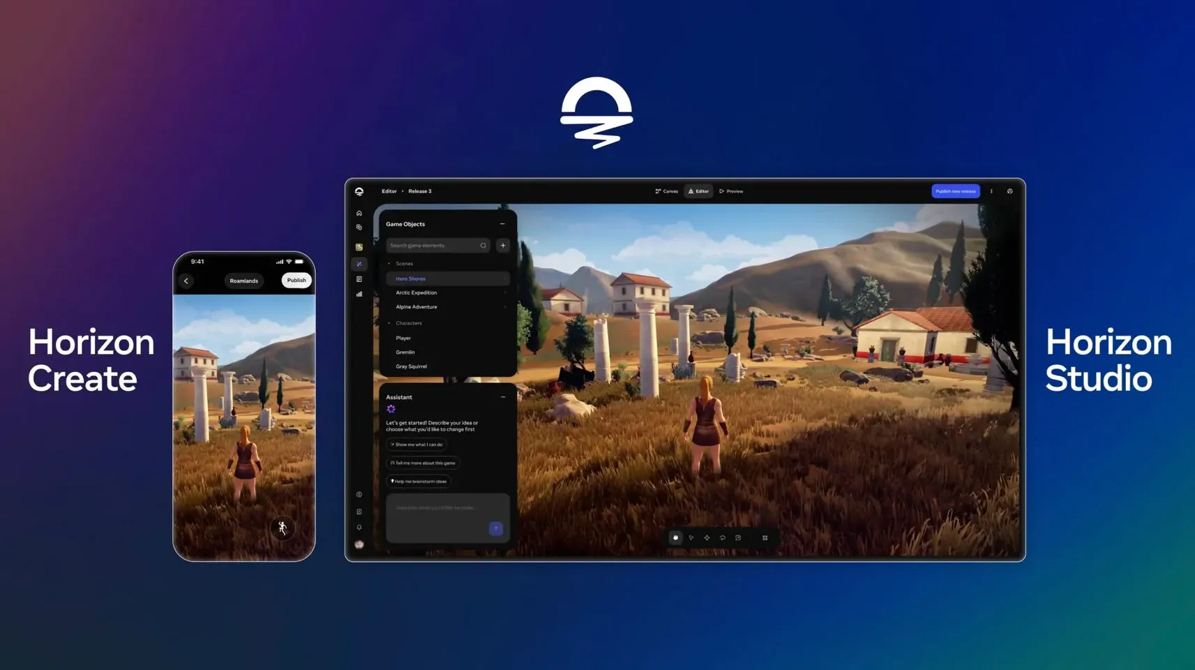 Meta Horizon Create dan Studio: Game VR dari Genggaman