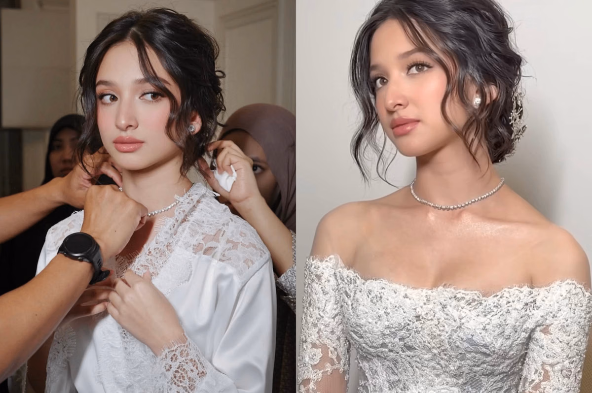 Soft Rose dan Updo Modern ala Nevy Tania untuk Pengantin
