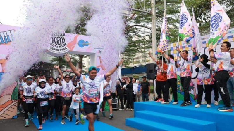 2.000 Pelari Padati Tangkab Fun Run: Sehat Sekaligus Menggerakkan Ekonomi Digital