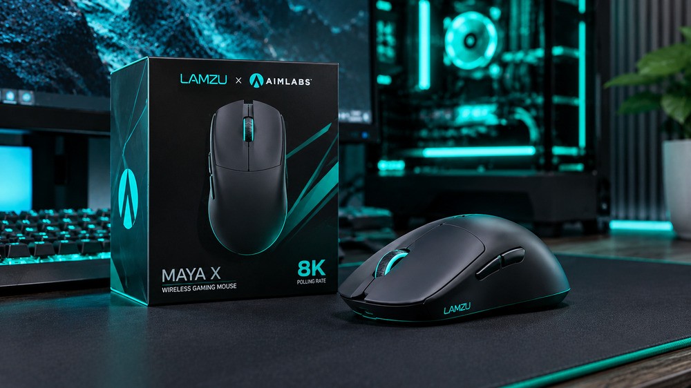 Mouse Gaming Ekstra Ringan 8K: LAMZU Maya X vs Pulsar X2F CrazyLight