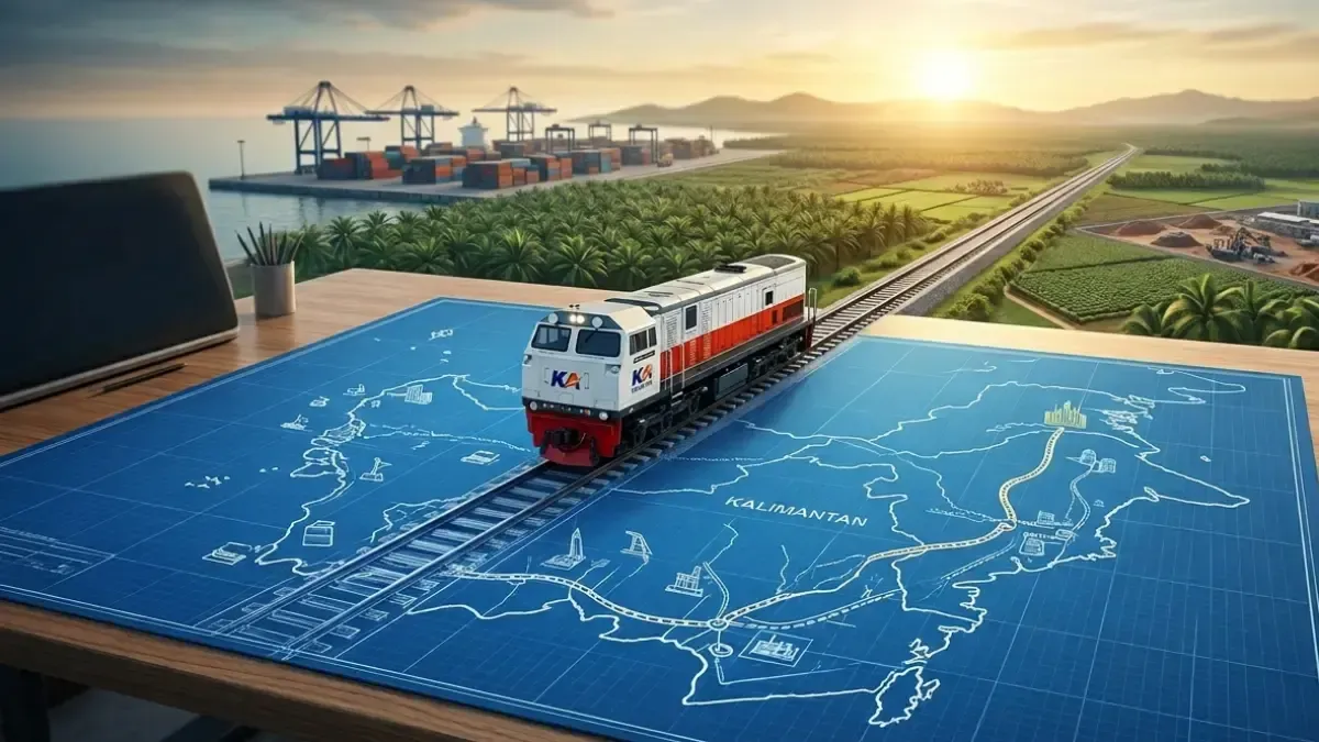 Proyek Kereta Trans-Kalimantan 2.772 Km: Arena Baru Persaingan China–Rusia