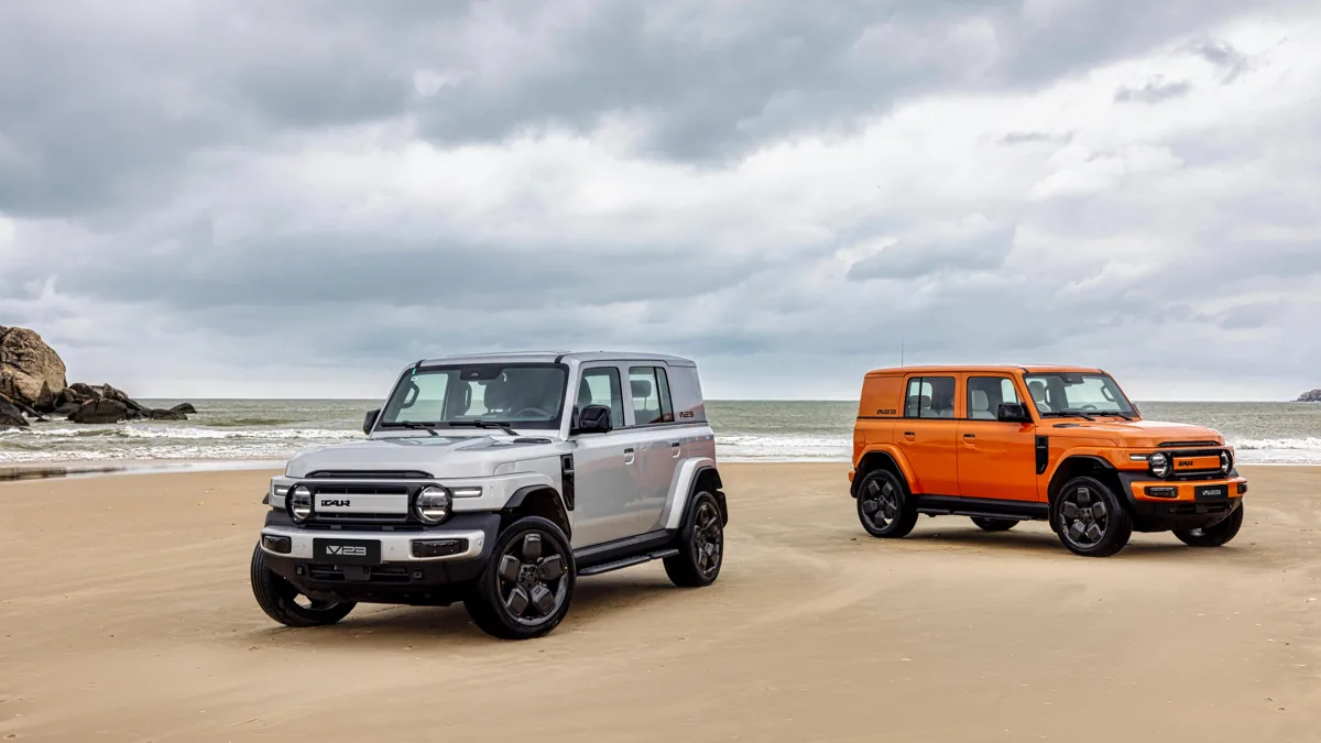 iCAR V27 Long-Range: SUV EREV Baterai 51,2 kWh