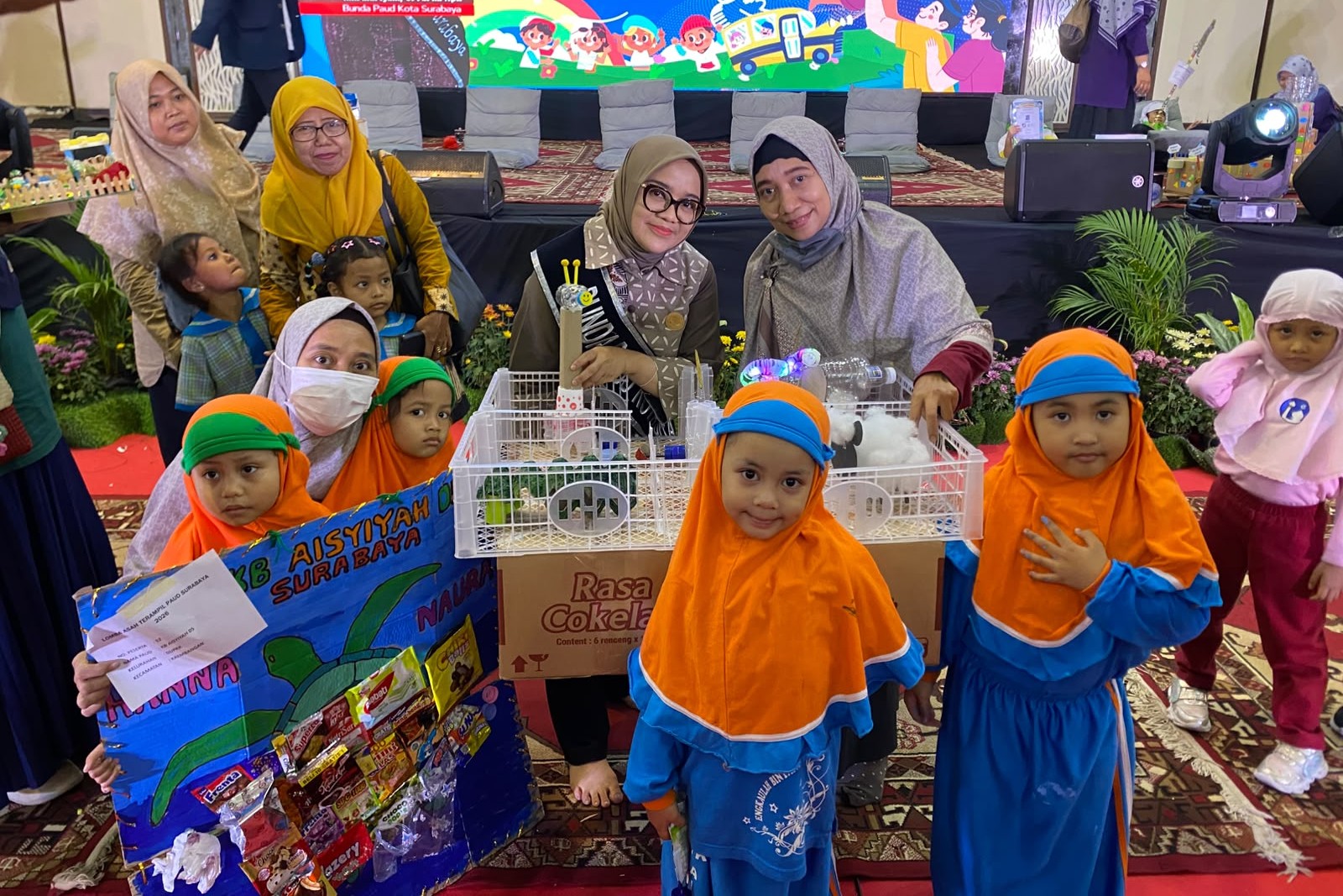 Dari Sampah Rumah Tangga Menjadi Mainan Edukatif di PAUD
