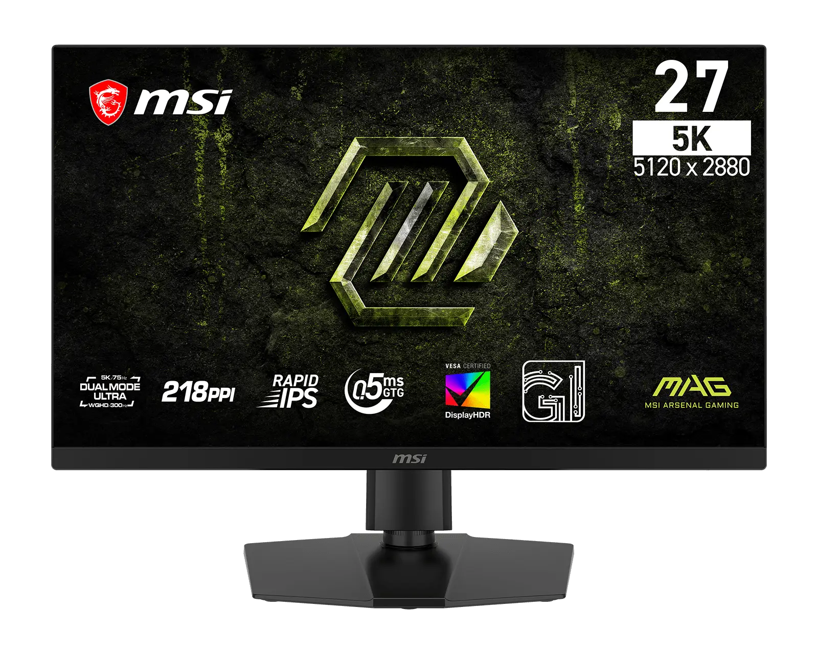 MSI MAG 271KPD7: Monitor Gaming 5K Dual Mode untuk Gamer dan Kreator